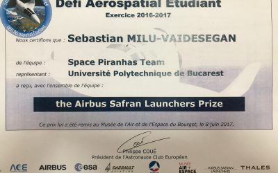 Airbus Safran Launchers Prize 2017